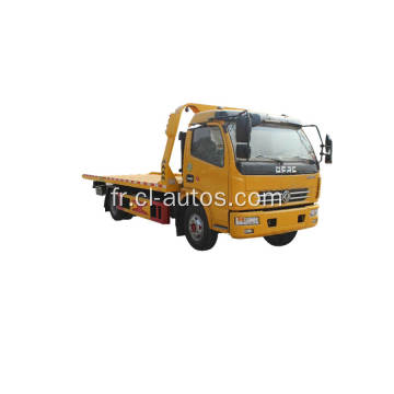 Dongfeng 5Ton Twing Trucks Full Lit d&#39;atterrissage Lit Low Angle Route Rescue Wrecker Recovery ARROCK